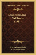 Studies in Saiva-Siddhanta (1911) - Paperback