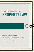 The Psychology of Property Law - Paperback