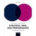 Strategy, Hrm, and Performance: A Contextual Approach - Paperback