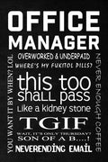Office Rhetoric: Office Manager - Paperback