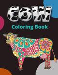 Cow Coloring Book: Large Print Cows Coloring Book For Adult Stress Relief and Relaxation Mandala Style Coloring Pages - Paperback