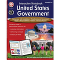 Interactive Notebook: United States Government Resource Book, Grades 5 - 8 - Paperback