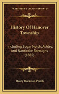 History Of Hanover Township: Including Sugar Notch, Ashley, And Nanticoke Boroughs (1885) - Hardcover