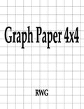 Graph Paper 4x4: 200 Pages 8.5" X 11" - Paperback