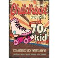 Best Ever Childhood Memories 1970s Word Search Entertainment: Things Only A 70s Kid Will Remember Word Search Book for Adults - Paperback