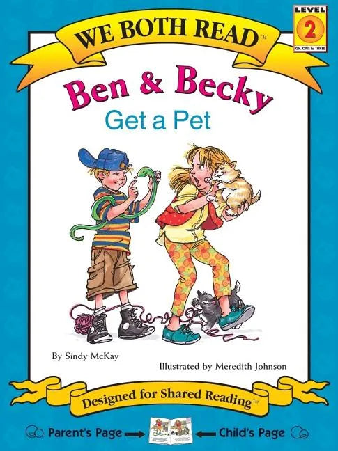 We Both Read-Ben and Becky Get a Pet (Pb) - Paperback