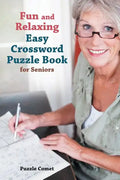 Fun and Relaxing Easy Crossword Puzzle Book for Seniors - Paperback
