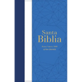 Biblia Rvr 1960 Letra Grande Tamaño Manual Tricolor Azúl Claro Crema Claro Azúl Marino Con Cierre E Índice ( Bible Rvr 1960 Large Print Handsize Leath - Leather