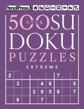 Over 500 Sudoku Puzzles Extreme: Sudoku Puzzle Book Extreme (with answers) - Paperback