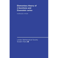 Elementary Theory of L-Functions and Eisenstein Series - Paperback