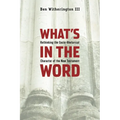 What's in the Word: Rethinking the Socio-Rhetorical Character of the New Testament - Paperback