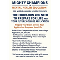 Mighty Champions of Mental Health Education - Paperback