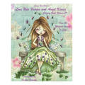 Lacy Sunshine's Love Note Fairies and Angel Kisses Coloring Book Volume 29: Magical Fairies and Joyous Angels For All Occasions - Paperback