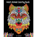 Adult Animals Coloring Book: 25 Animals Coloring Creative Disigns Size 8" x 10" 56 Page - Paperback