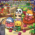 Fun Christmas Adventure With Friends: Cozy and Silly Coloring Book for Teens and Adults - Paperback