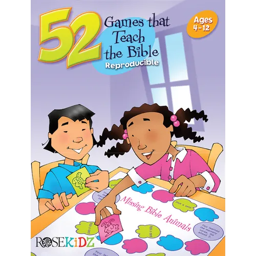 52 Games That Teach the Bible - Paperback