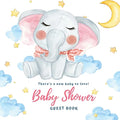 Baby Shower Guest Book - Paperback