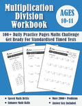 Multiplication And Division Year 6 Maths Challenge - Ages 10-11: Practice 100 Days of Timed Tests (with answers) - Multi digit - Double Digit Multipli - Paperback