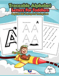 Traceable Alphabet Letters for Toddlers: Beginner ABC Tracing and Tracing Lines - Paperback