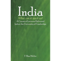 India: What can it teach us?: A Course of Lectures Delivered before the University Of Cambridge - Paperback