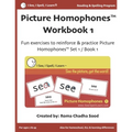 Picture Homophones(TM) Workbook 1 (I See, I Spell, I Learn(R) - Reading & Spelling Program): Fun exercises to practice Picture Homophones Set 1 / Book - Paperback