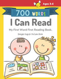 700 Words I Can Read My First Word First Reading Book. Bengali English Picture Book: Full-color childrens books to read basic vocabulary cartoons word - Paperback