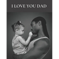 I Love You Dad: Coloring book with love verses - Paperback