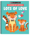 Brain Games - Sticker by Letter: Lots of Love - Spiral
