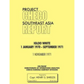Project Checo Southeast Asia Study: Igloo White, January 1970-September 1971 - Paperback