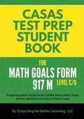 CASAS Test Prep Student Book for Math GOALS Form 917 M Level C/D - Paperback