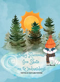 Baby Raccoons Ice Skate on Wednesdays - Hardcover