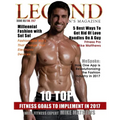 Legend Men's Magazine: 10 Top Fitness Goals to Implement in 2017 - Paperback