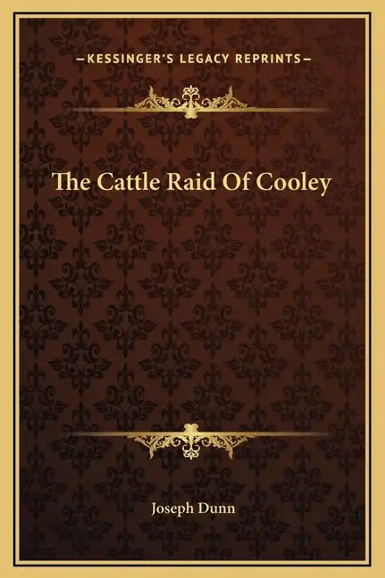 The Cattle Raid of Cooley - Hardcover
