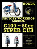 Honda C100 Workshop Manual 1958 Onwards O.H.V. - Paperback