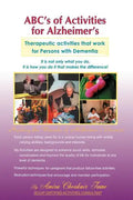 ABC's of Activities for Alzheimers - Paperback