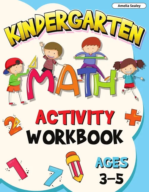 Preschool Math Activity Book Ages 3-5: Math Workbook for Preschoolers, Preschool Math at Home, Preschool Math Workbook - Paperback