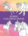 Horse Coloring Book - Paperback