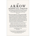 An Arrow Against All Tyrants - Paperback