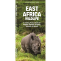East Africa Wildlife: A Folding Pocket Guide to Familiar Species in Kenya, Tanzania & Uganda - Paperback
