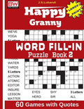 Happy Granny WORD FILL-IN Puzzle Book 2 - Paperback