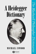 Heidegger Dictionary P - Paperback