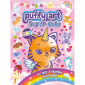 Super Cute Puffy Art: Touch and Feel Coloring Book - Paperback