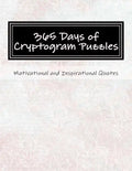 365 Days of Cryptogram Puzzles: Motivational and Inspirational Quotes - Paperback