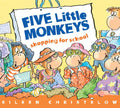 Five Little Monkeys Shopping for School Board Book - Board Book