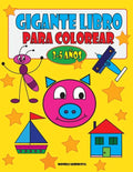 Gigante Libro Para Colorear 3-5 años - Paperback