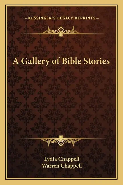 A Gallery of Bible Stories - Paperback