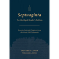 Septuaginta: An Abridged Reader's Edition - Paperback