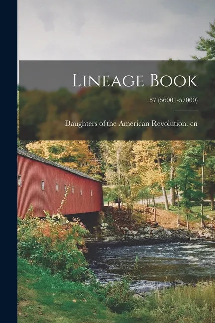 Lineage Book; 57 (56001-57000) - Paperback