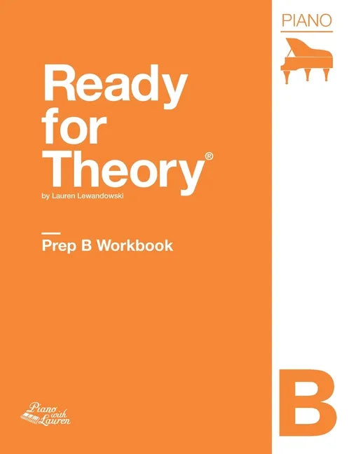 Ready for Theory: Piano Workbook, Prep B - Paperback