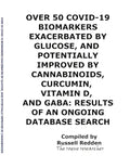 Over 50 Covid-19 Biomarkers Exacerbated by Glucose, and Potentially Improved by Cannabinoids, Curcumin, Vitamin D, and Gaba: Results of an Ongoing Dat - Paperback